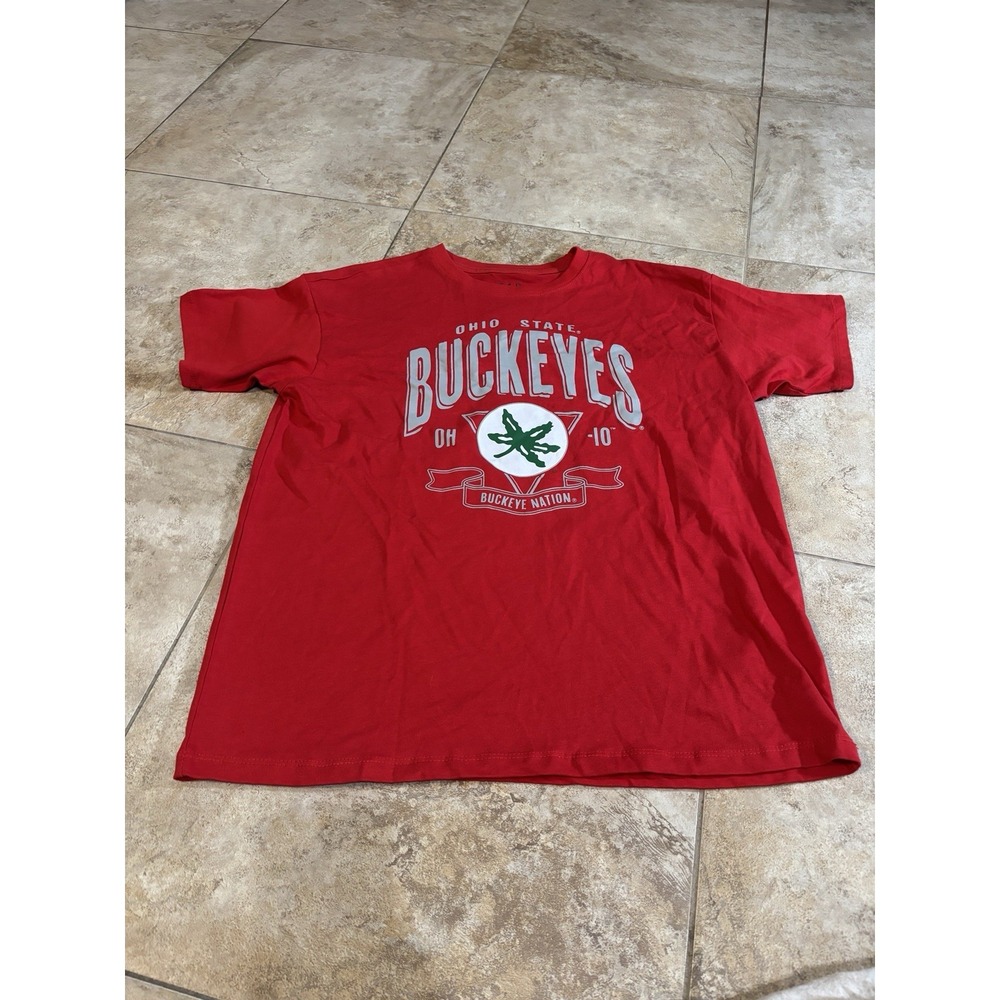 WEAR Erin Andrews Ohio State Buckeyes Womens M Red T Shirt NCAA NWOT
